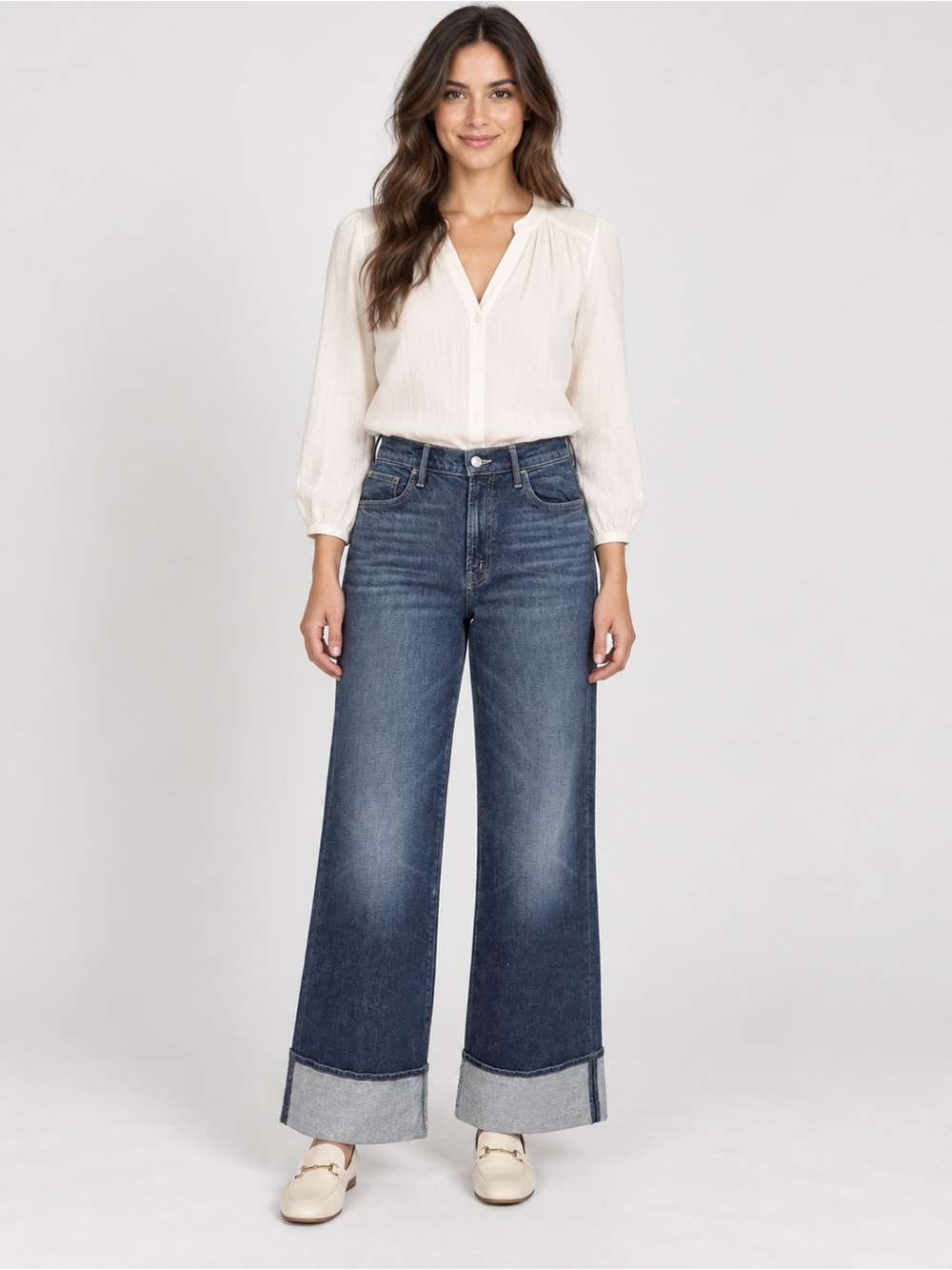 MOTHER MOTHER Lil’ Hustler Roller Sneak Cuff Jeans 27 Petite Kicks and Riffs EUC
